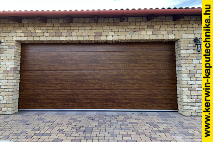 Garázskapu telepítés Gyöngyös – EuroDoor, aranytölgy
