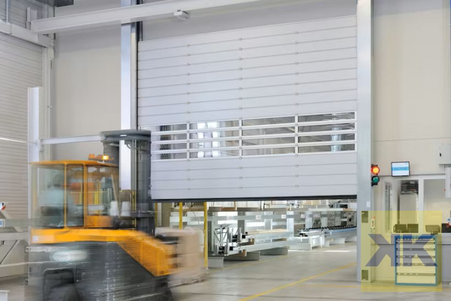 Hörmann ipari gyorskapu telepítés Gyorskapu referencia