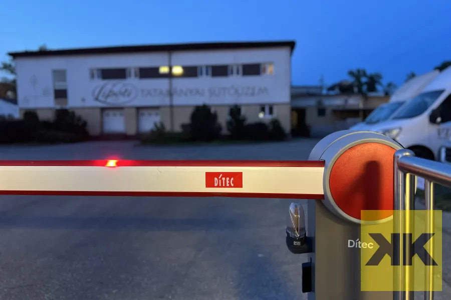 DITEC ipari sorompó – Tatabánya – Kerwin Kaputechnika referencia