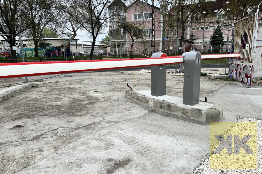 DITEC ipari sorompó – Budapest (Voltharisnyagyar) – referencia