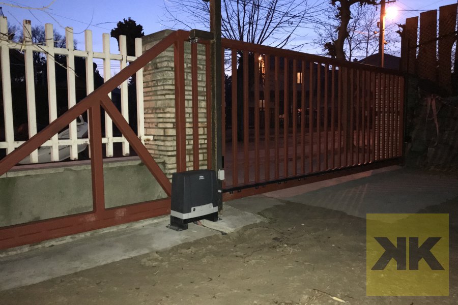 DITEC önhordó úszókapu automatika telepítés Budapest referencia