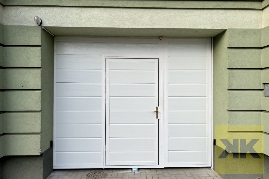 DITEC kétszárnyú kertkapu automatika telepítés Eger referencia – Tarsashaz