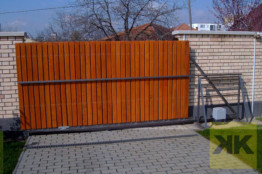 FAAC önhordó úszókapu automatika telepítés Gyöngyös referencia