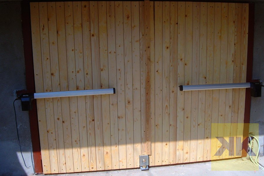 FAAC kétszárnyú kertkapu automatika telepítés Hatvan referencia