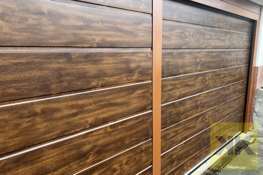 Eurodoor szekcionált garázskapu telepítés Abasar referencia