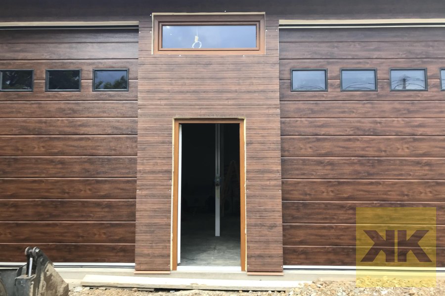 Eurodoor szekcionált garázskapu – Paradohuta – referencia