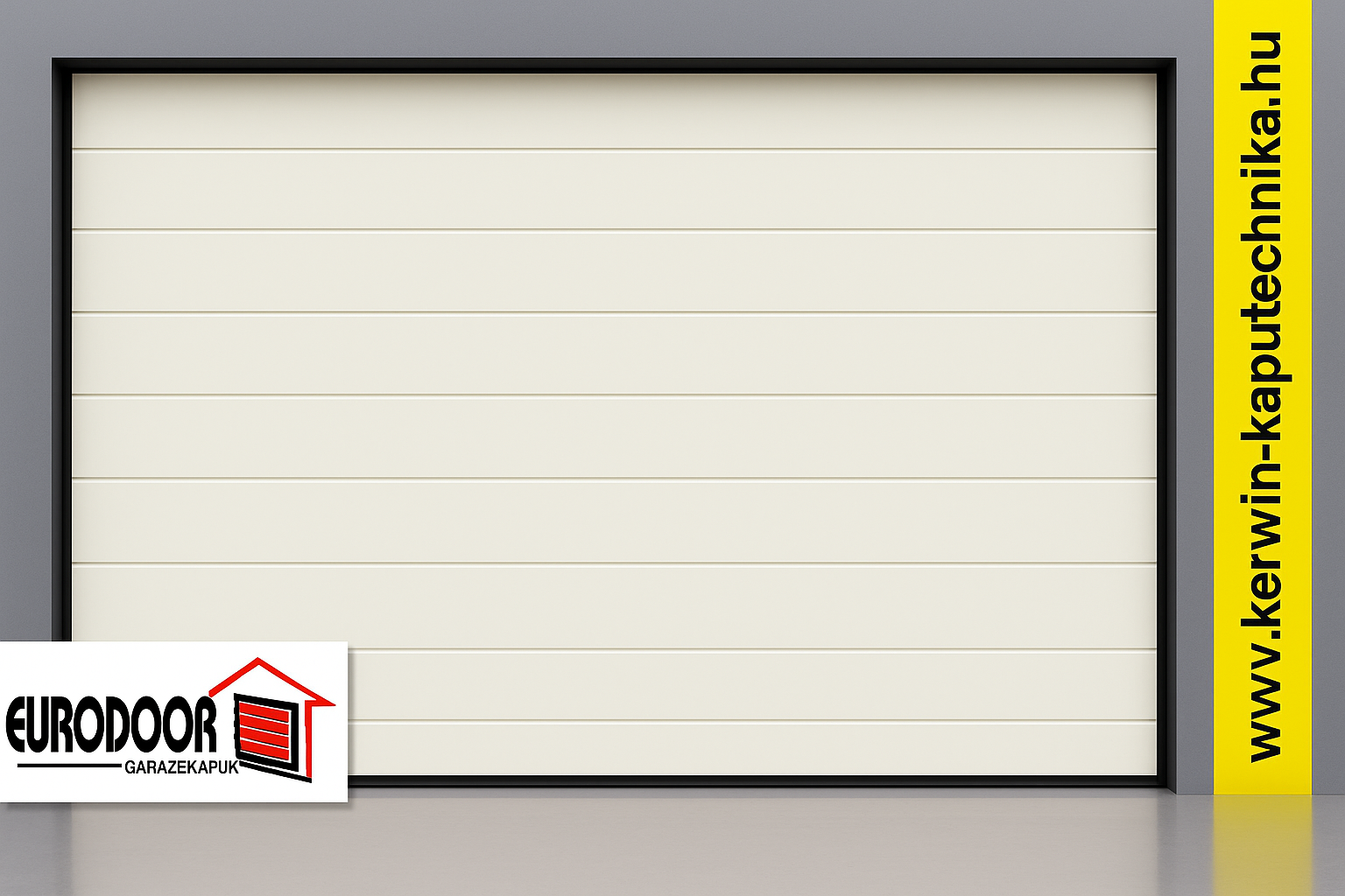 EURODOOR szekcionált garázskapu