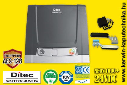 DITEC NEOS 1000+ ipari tolókapu motor szett